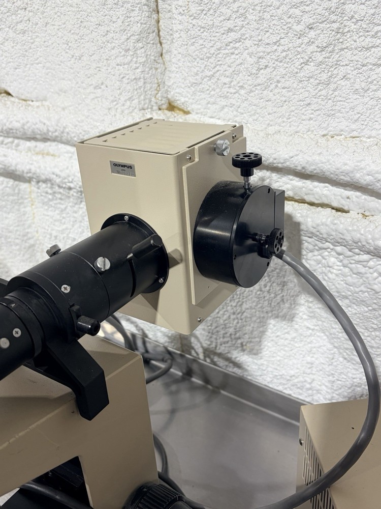 Olympus BH-2 Microscope DPlanApo & NeoFluar Objectives, Fluorescence Lamp