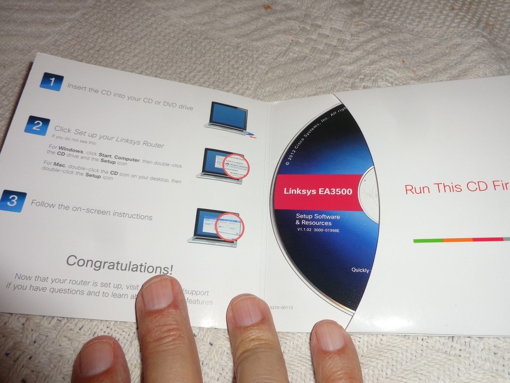 linksys EA- series setup cd