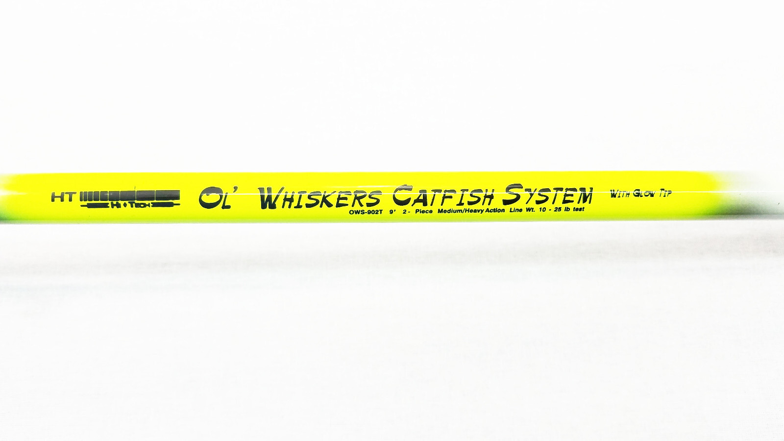 OL' WHISKERS CATFISH 9' CASTING ROD OWS-902T W/ GLOW IN THE DARK TIP