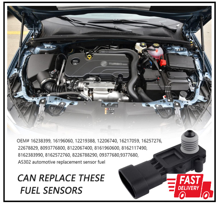 Fuel Tank Pressure Sensor Fuel Pressure Sensor Compatible with Chevy GMC Cadi Us