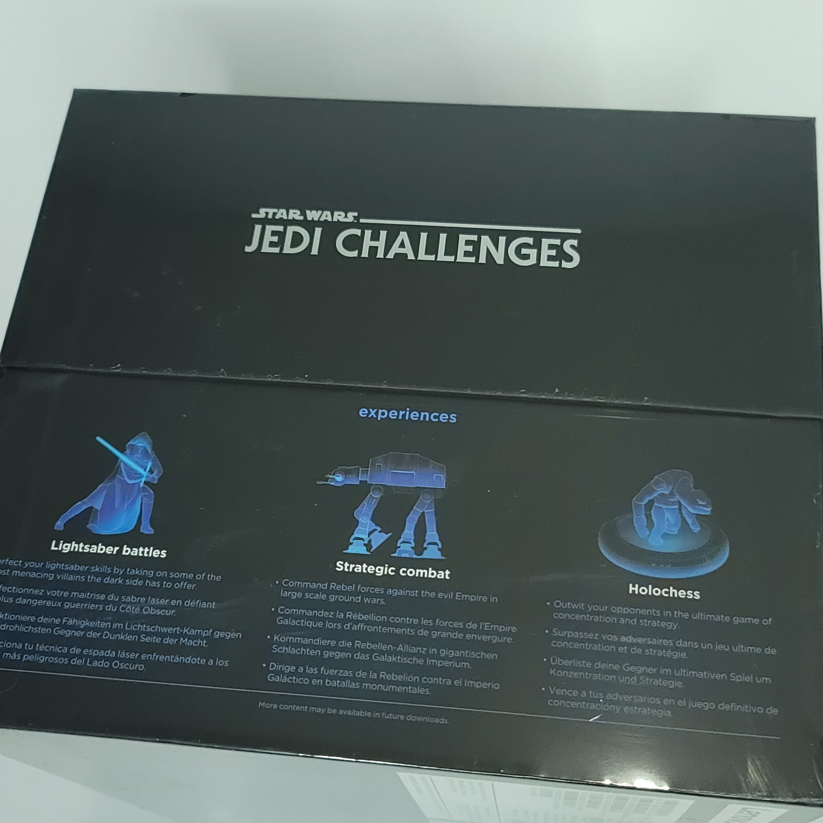 Star Wars Jedi Challenges AR Headset Lightsaber Controller Tracking NEW READ DES
