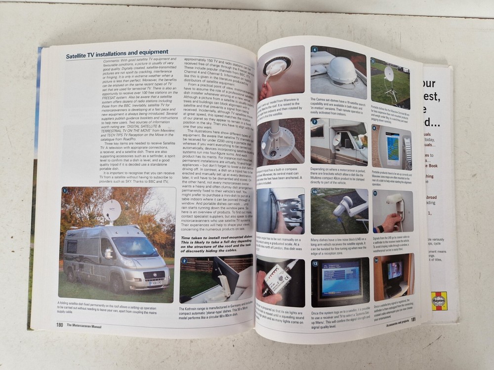 The Motorcaravan Haynes manual 3rd Edition Guide To using & Maintaining