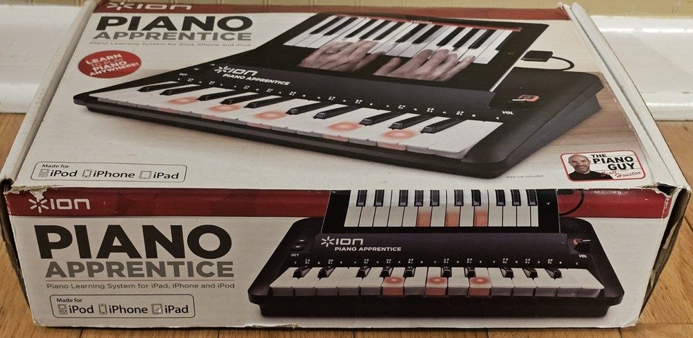 Ion Piano Apprentice Learning System iPad iPod iPhone Learn To Play Complete