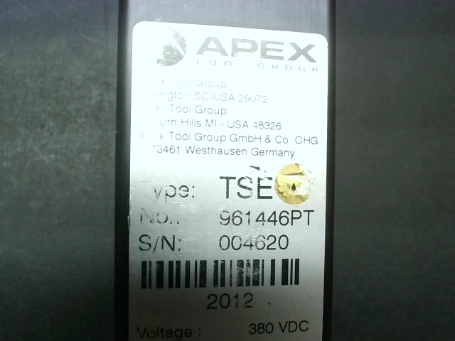 APEX Tool Group TSE Nut Runner 961446PT - Used