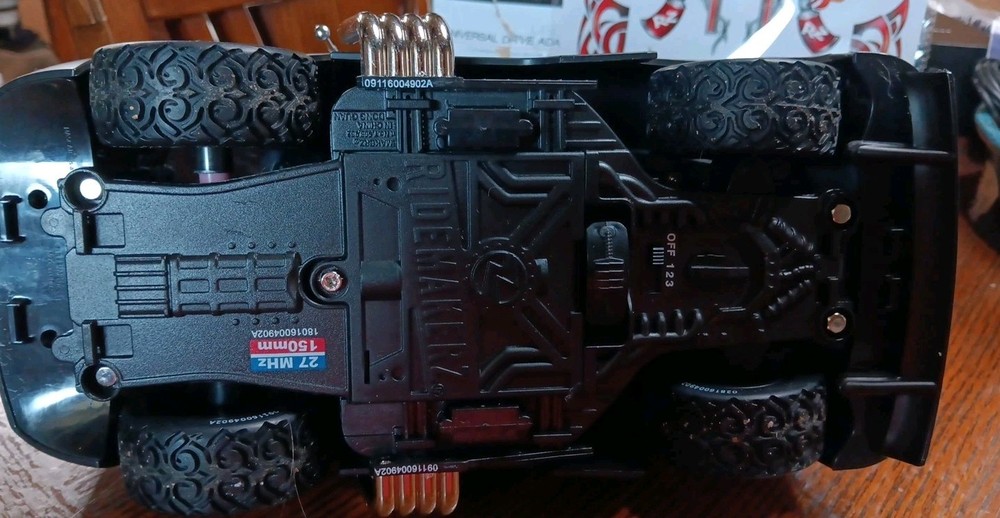 Ridemakerz RC Car, Remote, Hex Wrench Tool, Decals. Works