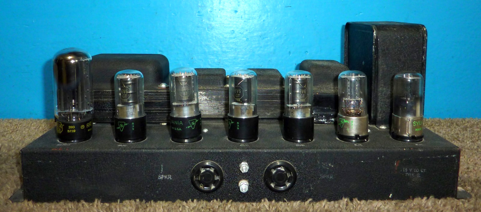 Allen Organ Type G Mono Tube Amplifier 6V6GT 6J5