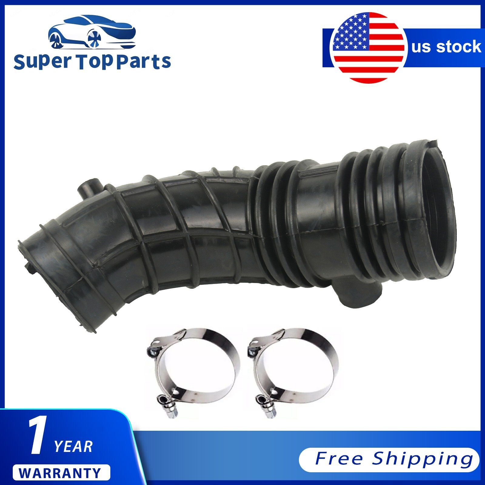 696-739 Air Intake Tube Cleaner Hose for Honda Accord L4 2.4L 17228-RAA-A00