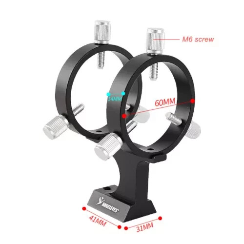 50mm Adjustable Mount Stand Pointer Bracket Finderscope for Astro Telescope