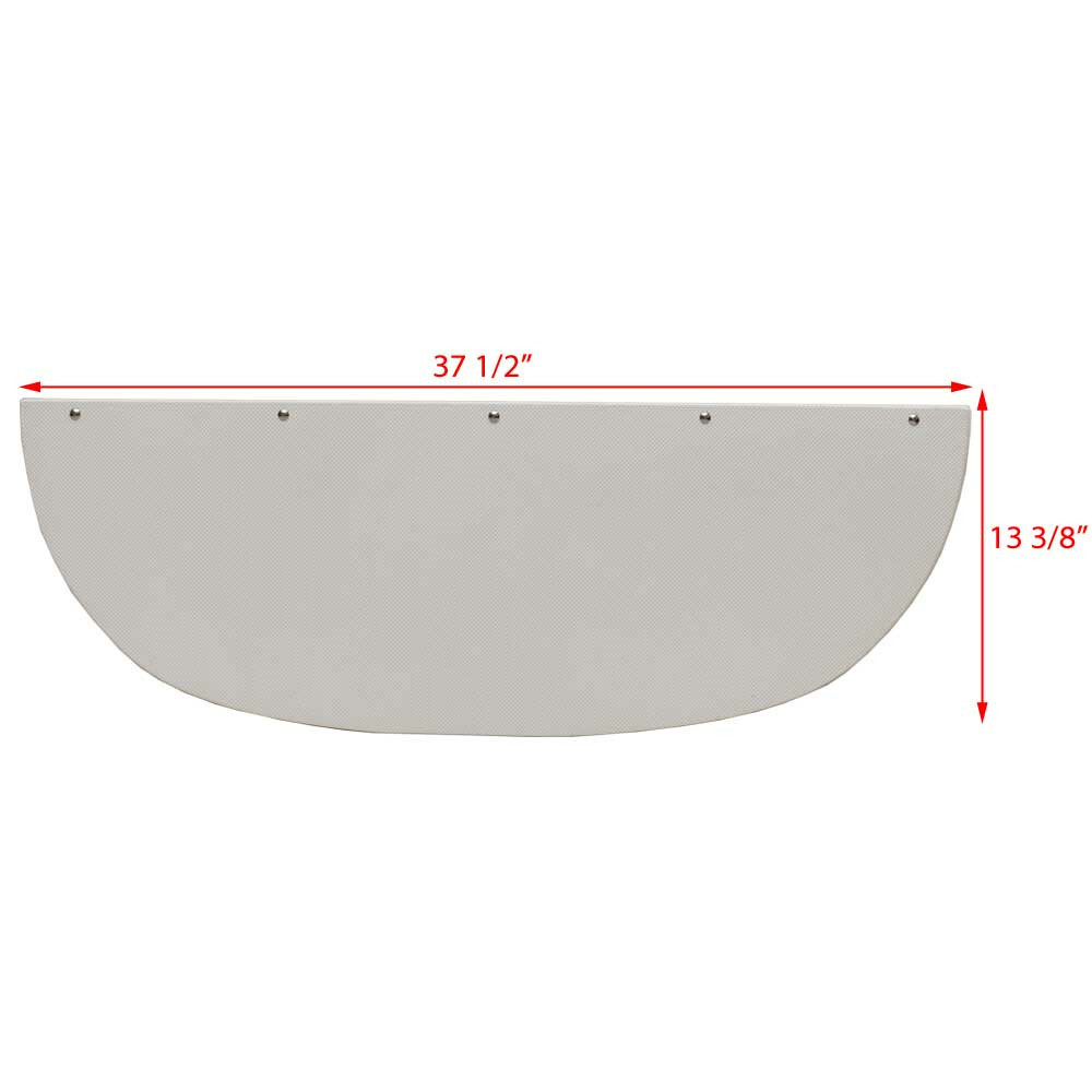 Hurricane Boat Platform Filler Panel 403040 | CC19 Arctic White