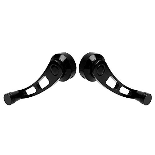2pcs Window Crank Handle Car Window Handle Winder Riser Replacement Black