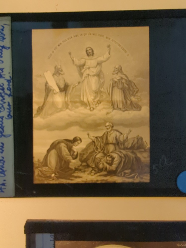 Six Lantern Slides Religious