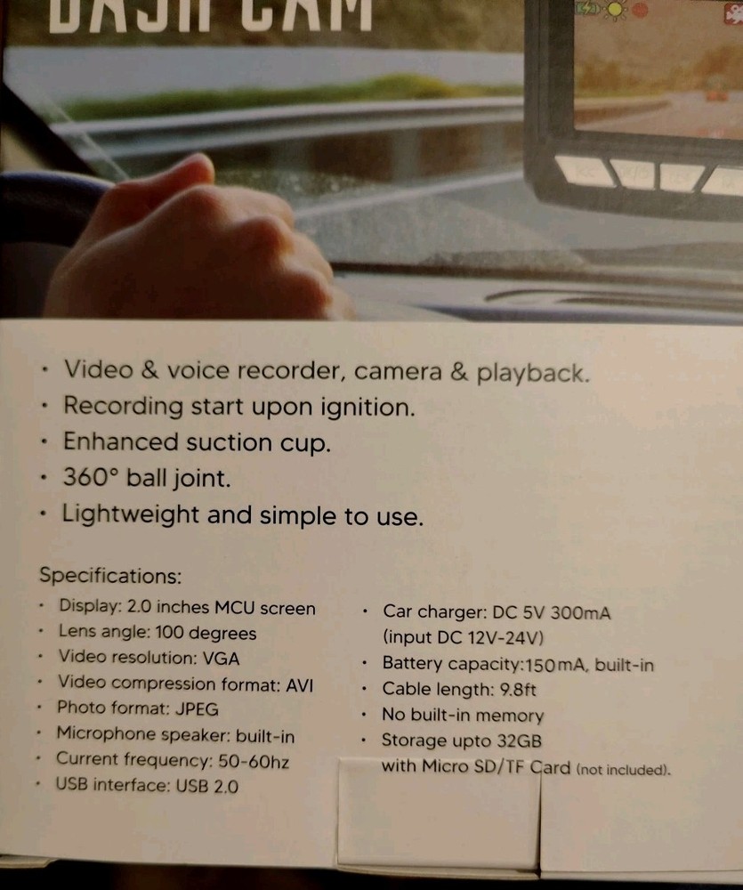 Rydz Auto Dash Cam