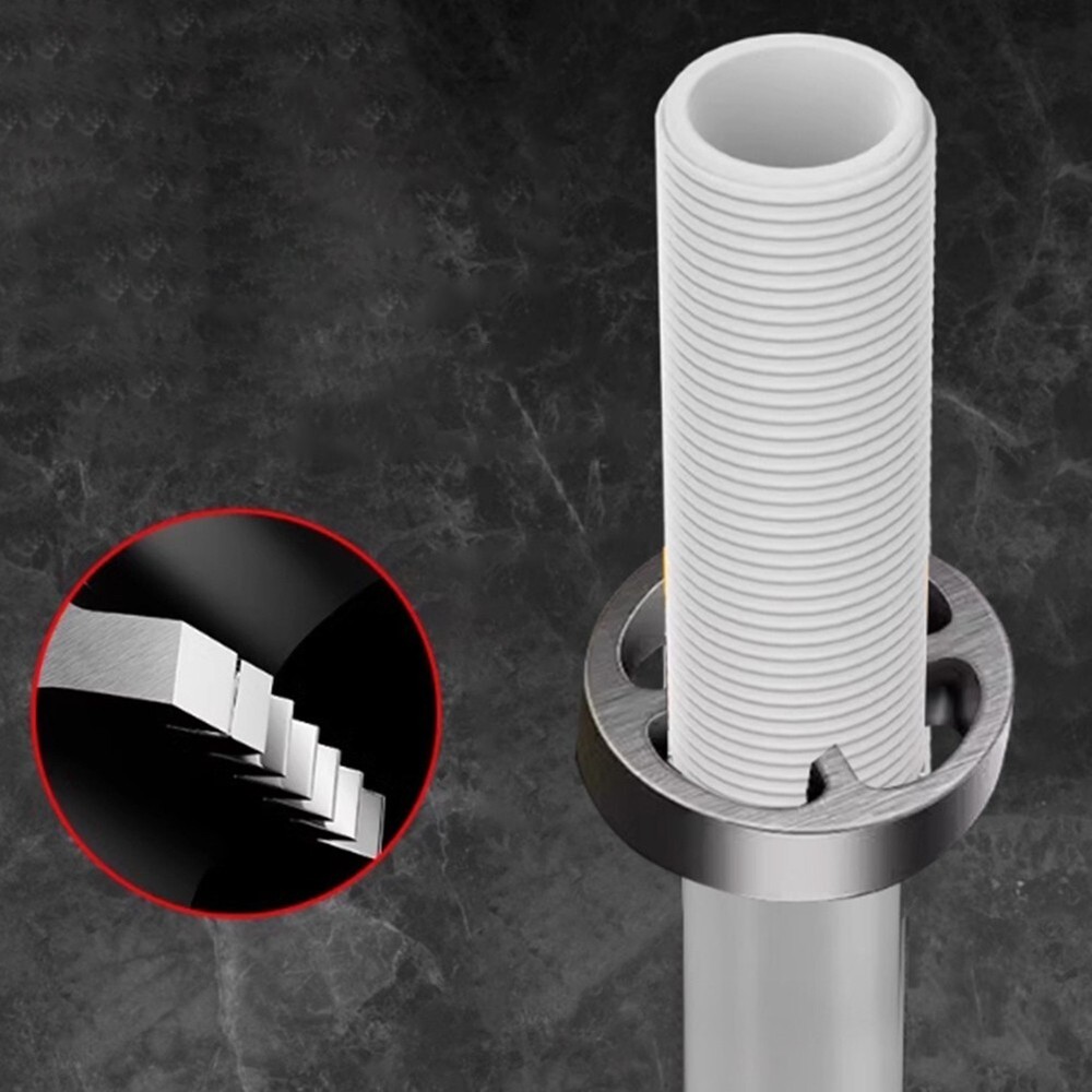 Easily Accessible Electric Drill Attachment Complete Pipe Threader Kit