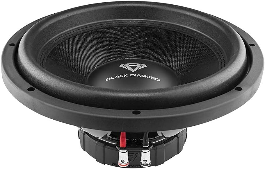 Black Diamond DIA-12S 12" Car Subwoofer 4 Ohm Single Voice Coil 500 Watts Max