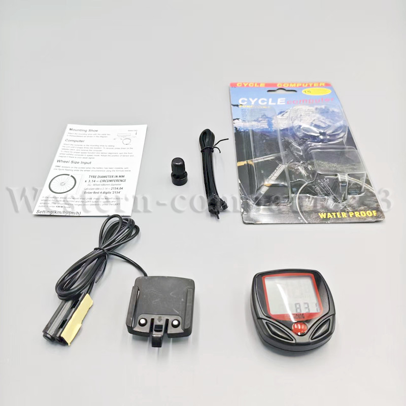 SPEEDOMETER Bike Bicycle Cycle Digital Odometer Computer KMH MPH Waterproof NEW