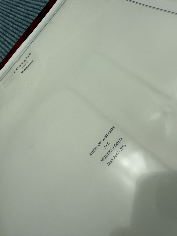 Scott US Platinum Hingeless Album & Slip Case $101+ FV - 299 Stamps - VOLUME 7