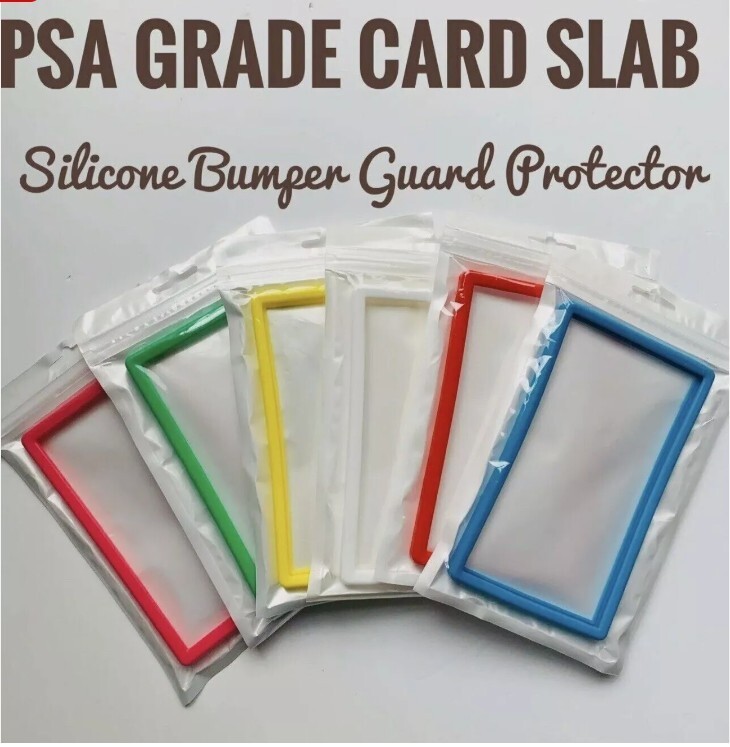 PSA Graded Card Slab Silicone Bumper Guard Protector - New - Slab Guard/ PSA