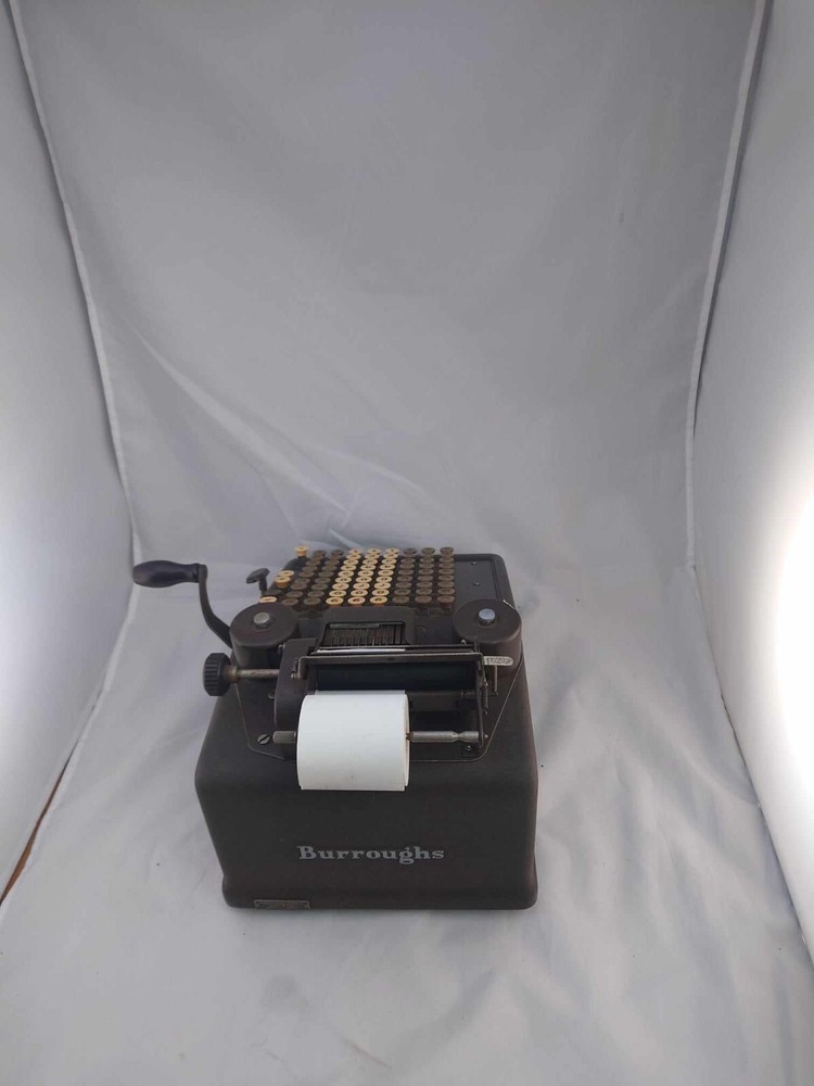Historically Significant Antique Burroughs Adding Machine - Still Useful Today!