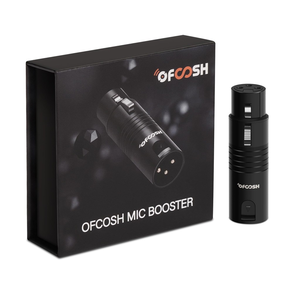 Microphone Preamp Audio , Professional Mic Activator Preamplifier with Dynami...