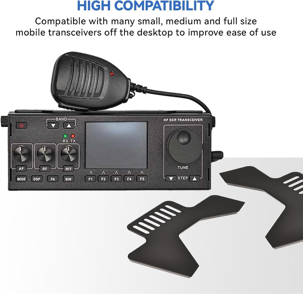Ham CB Radio Transceiver Universal Stand Mount Bracket Compatible with Many Mode