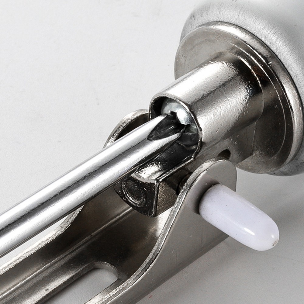 Adjustable Buffer Door Closer Protects Door and Lock Space saving Design