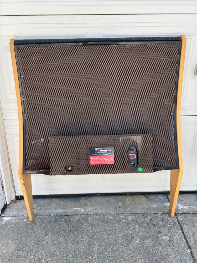 THE QUAD ELECTROSTATIC SPEAKERS