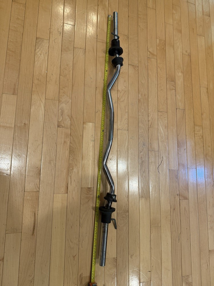 💙Vintage curl curling exercise bar Barbell
