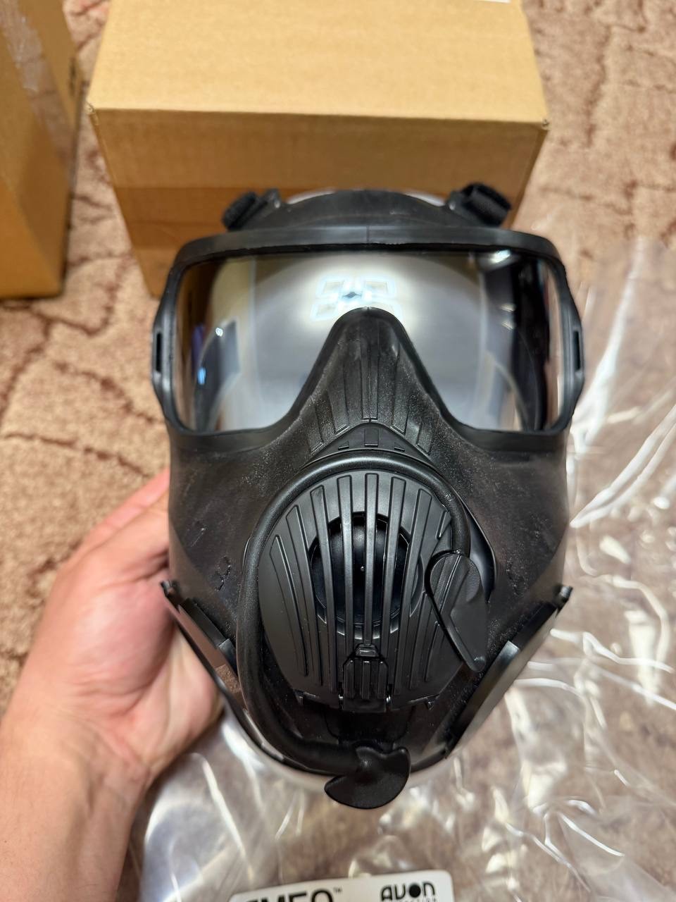 Avon FM50 Gas Mask Respirator Full Face NBC CBRN New Sealed Size L Kit