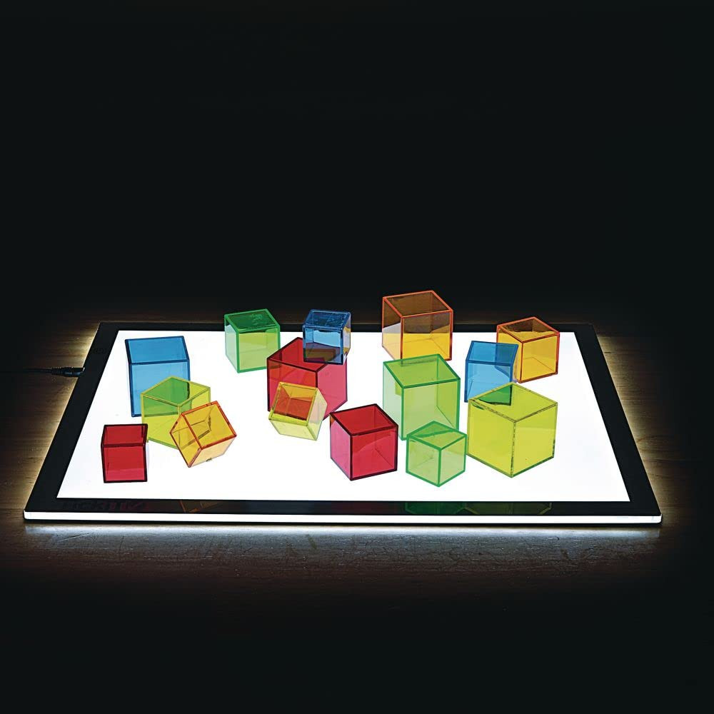 STEM Translucent Cubes with Activity Cards