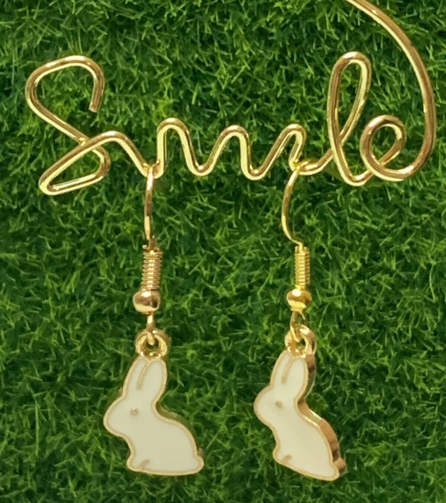 Easter Bunny Earrings, Bunny Earring, Rabbit Earring, Gift Idea, Easter Earring