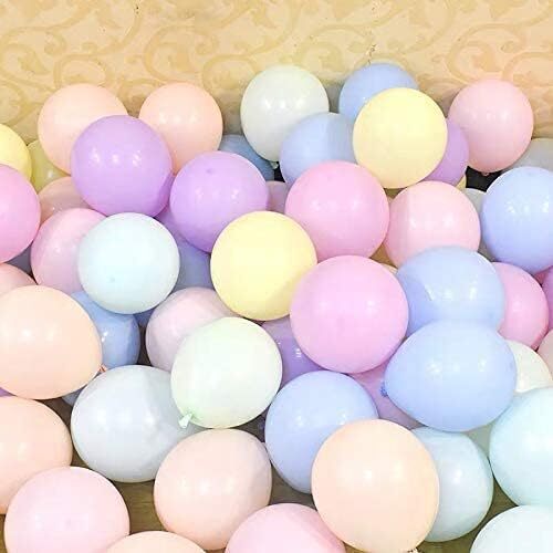 5" Inch Macaron Color 200 pc Mini Small Latex Balloons Baby Shower Gender Reveal