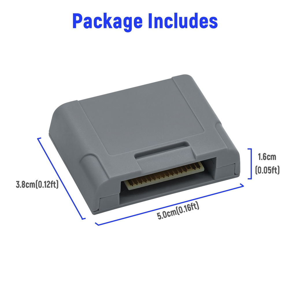 256KB Expansion Pack Memory Card for N64 Controller