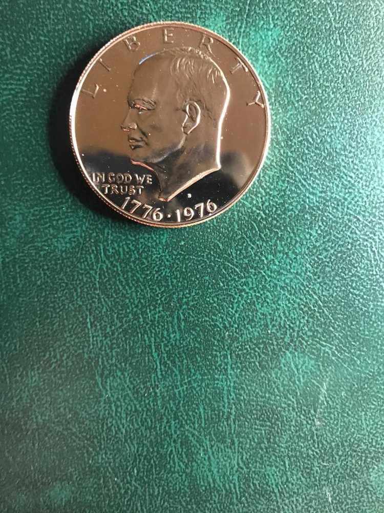 1976 S CLAD TYPE 2 PROOF EISENHOWER DOLLAR