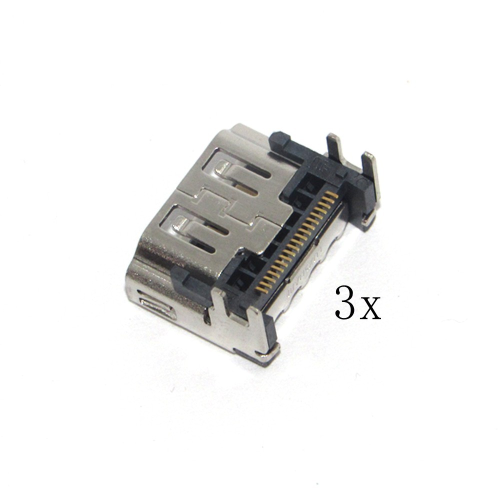 3 Pcs PS5 HDMI Port Socket Connector Replacement Part Playstation 5 Interface