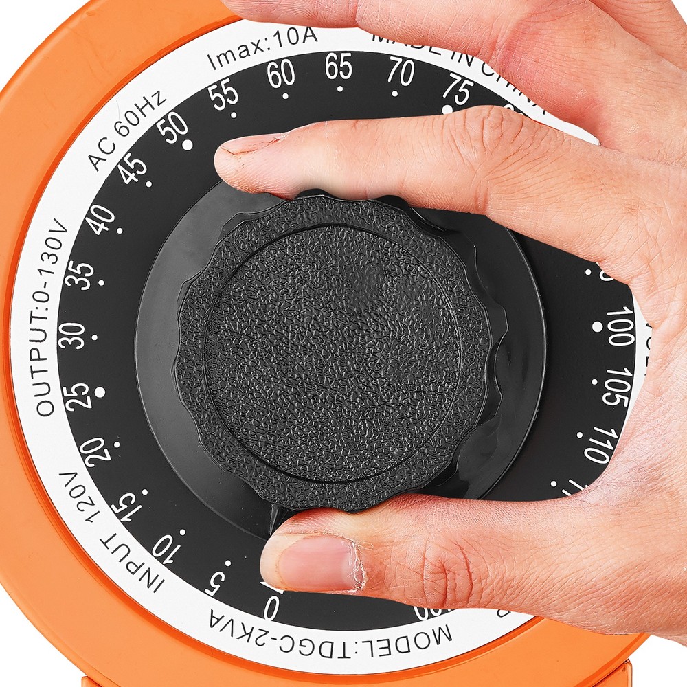 VEVOR 2000VA Variable Voltage Transformer 15.3A 0-130V Voltage Regulator LCD