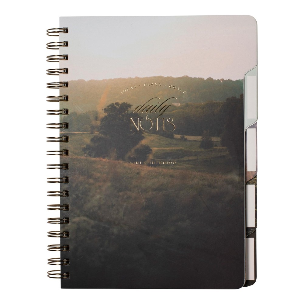 Studio Large Tab Notebook,"Naturalist Notes", Flexible Paperback Cover, 5 Sub...