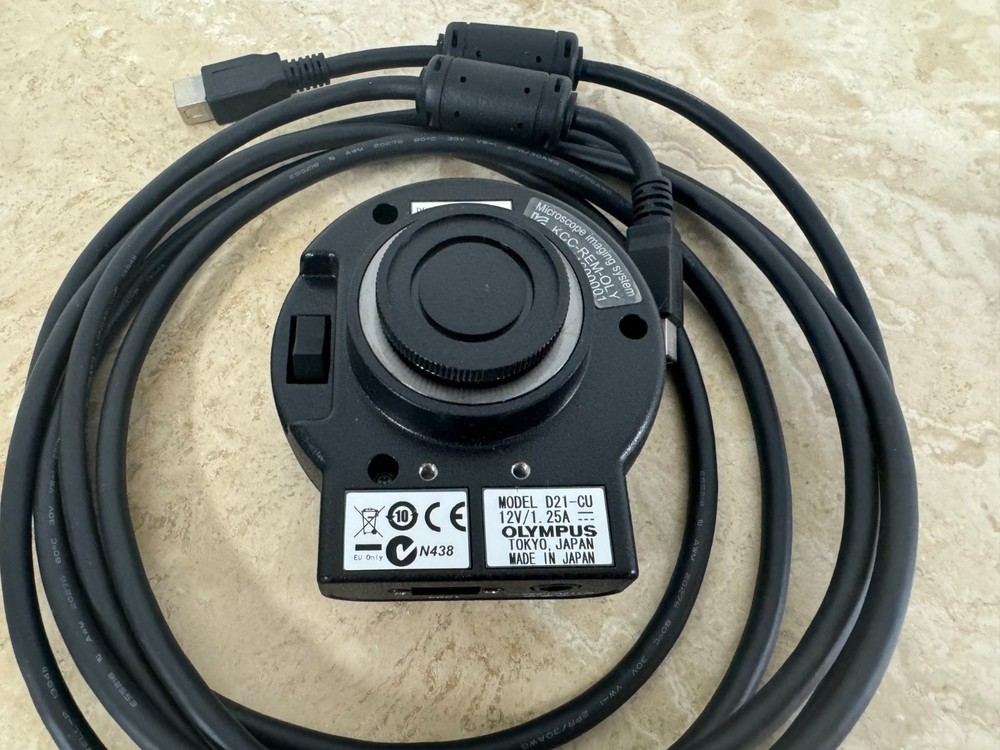 Olympus Microscope Camera DP21 Model D21-CU #17492