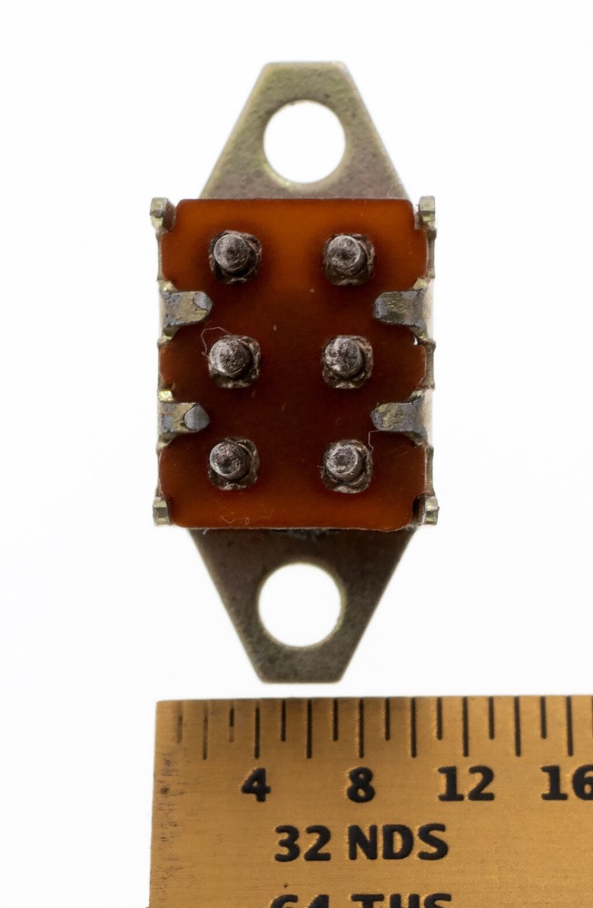 ALCO DPDT small Slide Switch Panel/PCB Mount 14.5mm mnt hole spacing