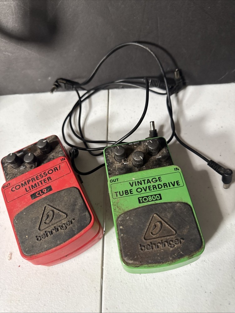 Beginner Compressor Limiter & Vintage Tube Overdrive & Cable