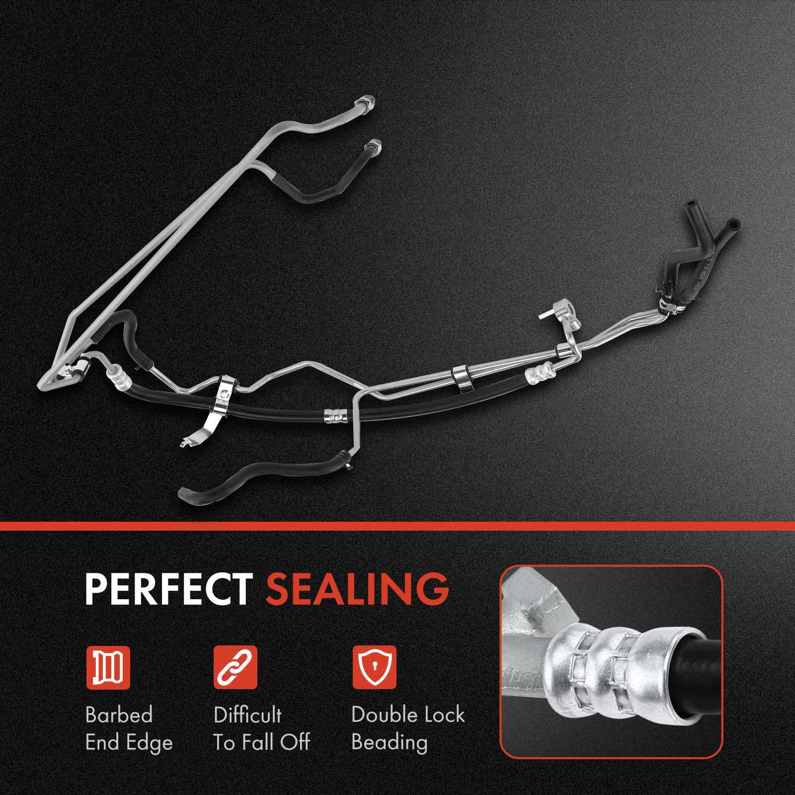 Power Steering Pressure Line Hose Assembly for Toyota Sequoia 01-07 Tundra 03-06