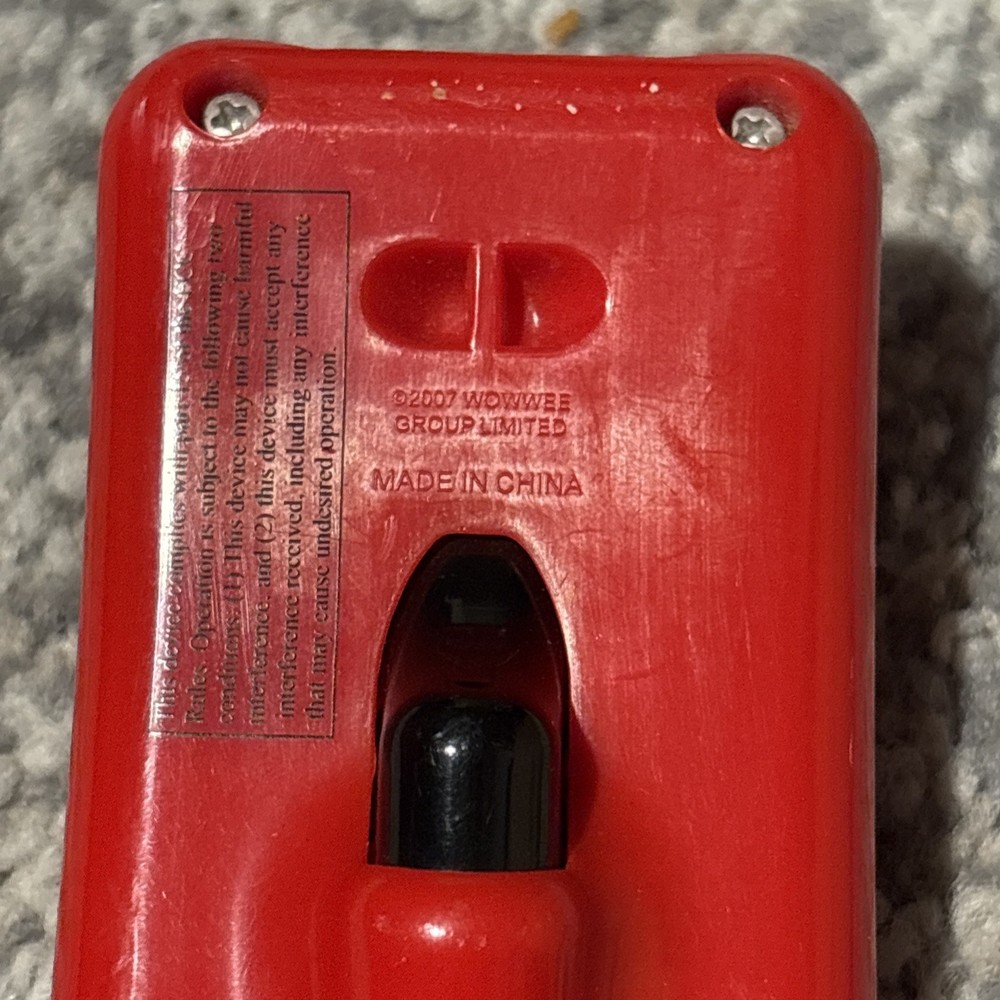 WowWee Robotics Red Replacement Remote Control Tri-bot Robot, NO COVER, TESTED