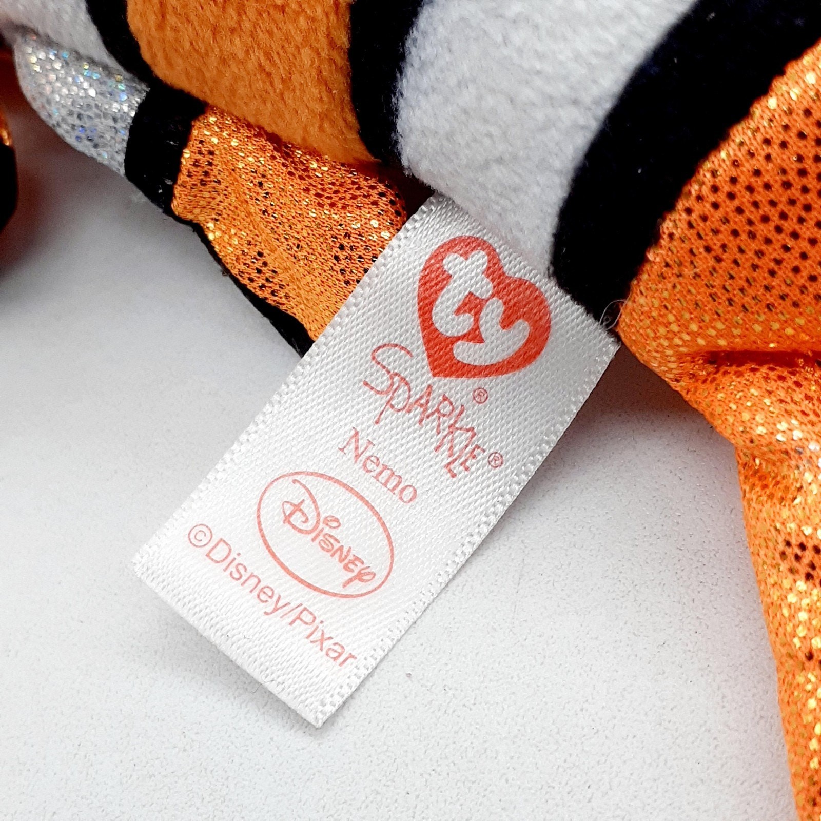 Ty Dumbo Nemo Garfield Plush Stuffed Animal Lot 3 Small Disney Sparkle