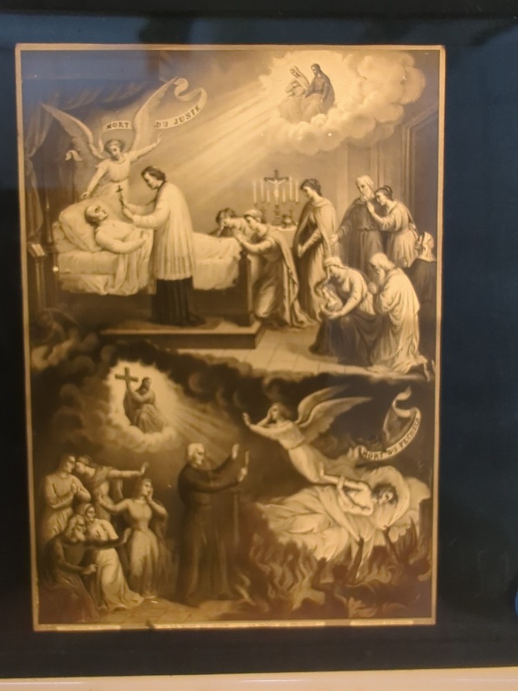 Six Lantern Slides Religious