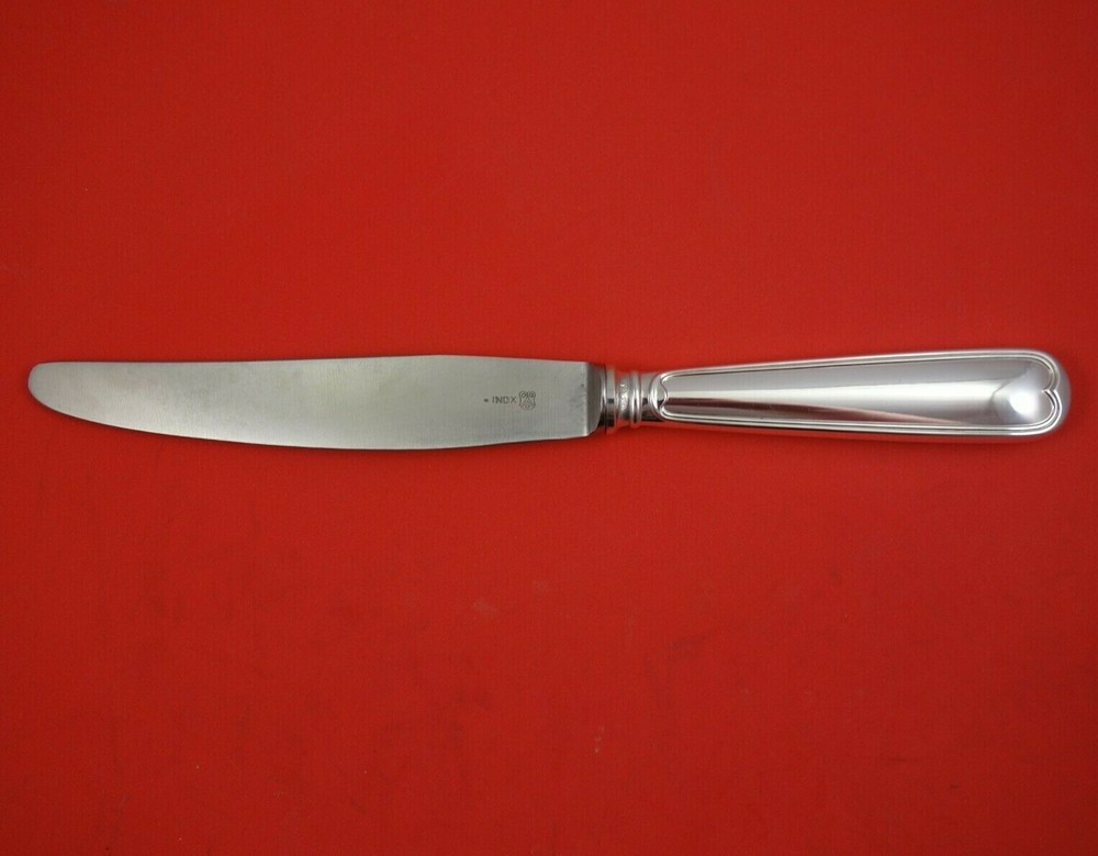 Fiddle Thread by Unknown German .800 Silver Dinner Knife 9 5/8" Flatware