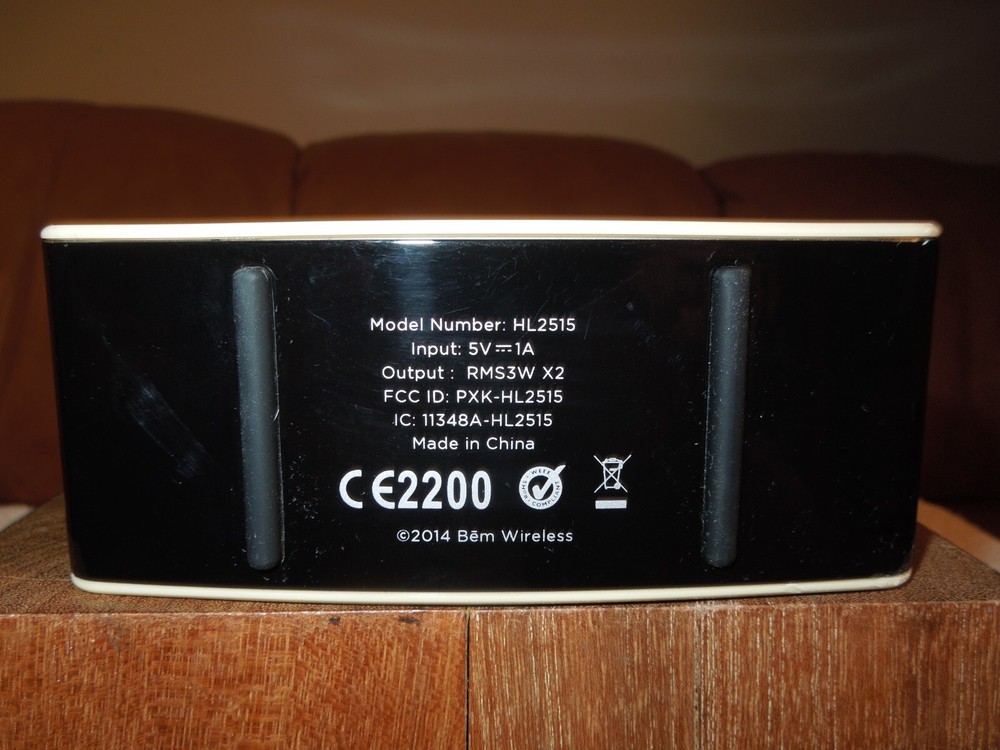 bēm Range Strum HL2515A Bluetooth Speaker - Driftwood