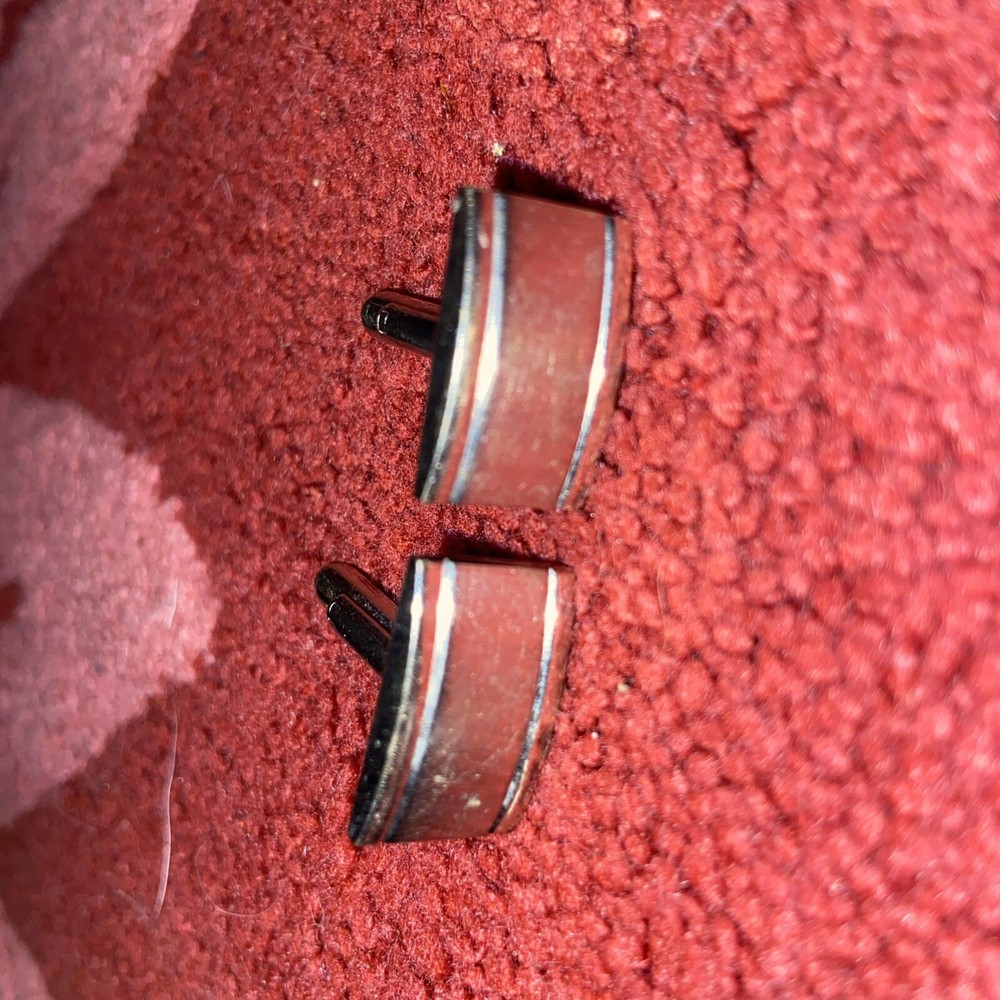 silver cufflinks