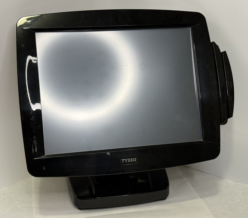 Tysso - POS-3000 - POS Touch Screen System Terminal w/Credit Card Reader EUC