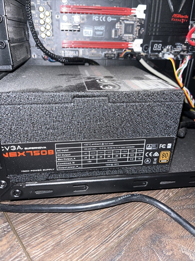 PowerSpec G41B Case PC Build - Not Complete Asrock Fatality Motherboard