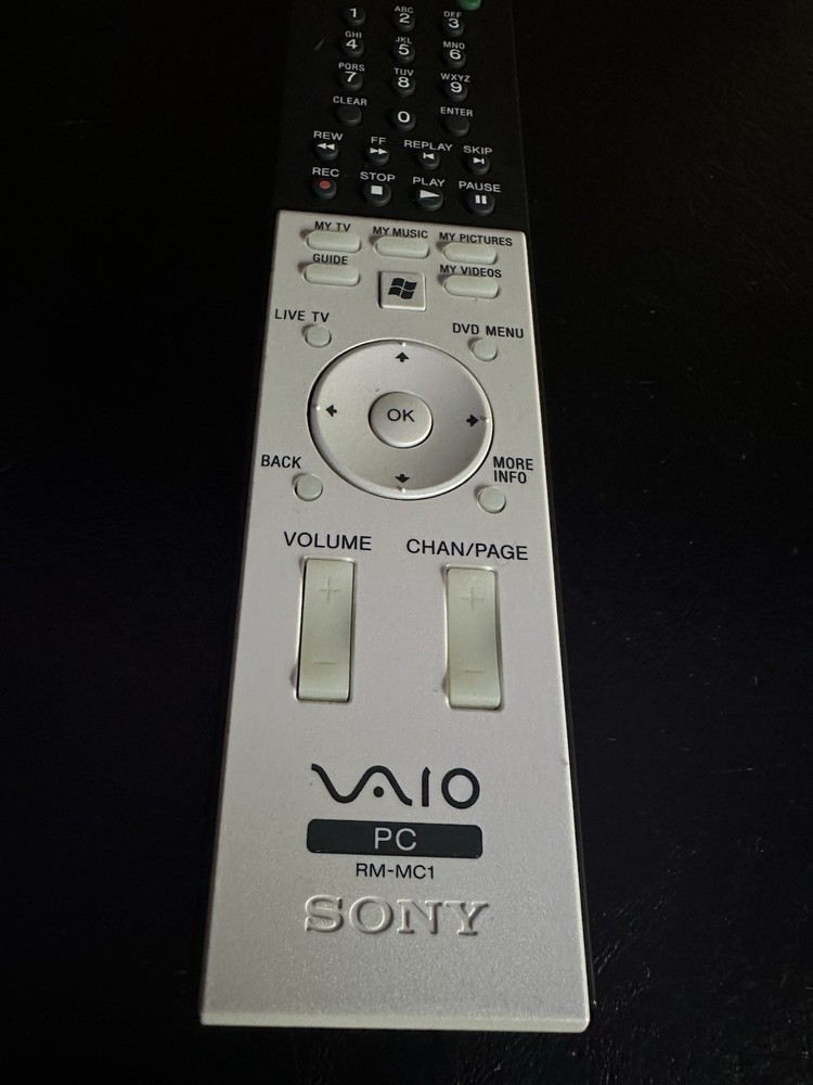 Sony RM-MC1 PC Computer Remote NO BATTERIES