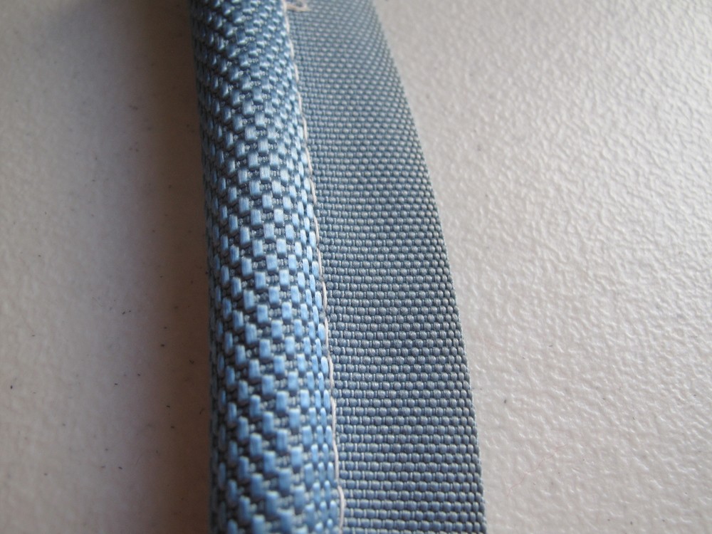 STITCHED CLOTH HEADLINER WINDLACE FORD CHRYSLER GM MEDIUM BLUE GLOSS TOP QUALITY